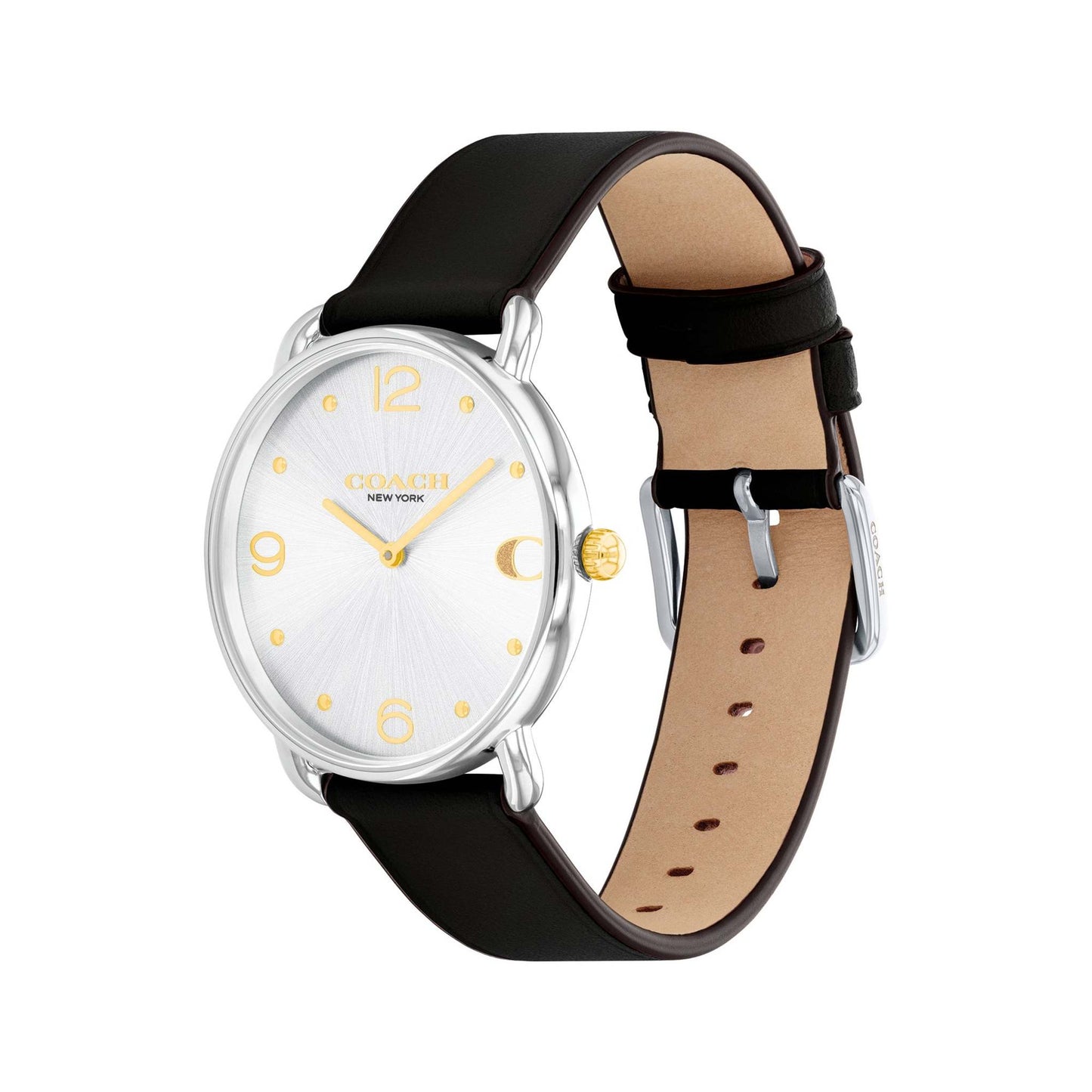 LADIES' ELLIOT LEATHER STRAP WATCH