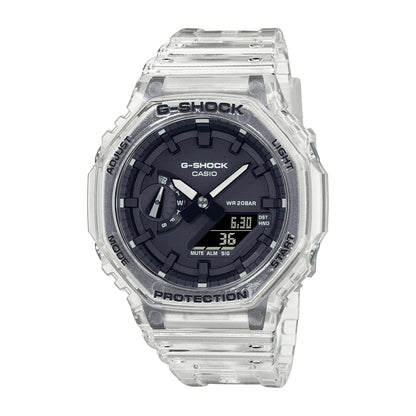 MENS G-SHOCK TRANSPARENT ANALOG/DIGITAL WATCH