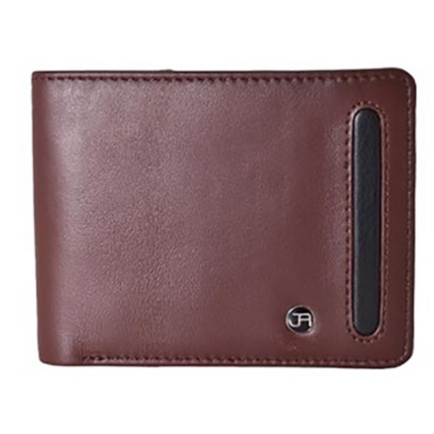 ORGANIC WALLET, TWO-TONE, BI-FOLD WALLET, BROWN/BLACK