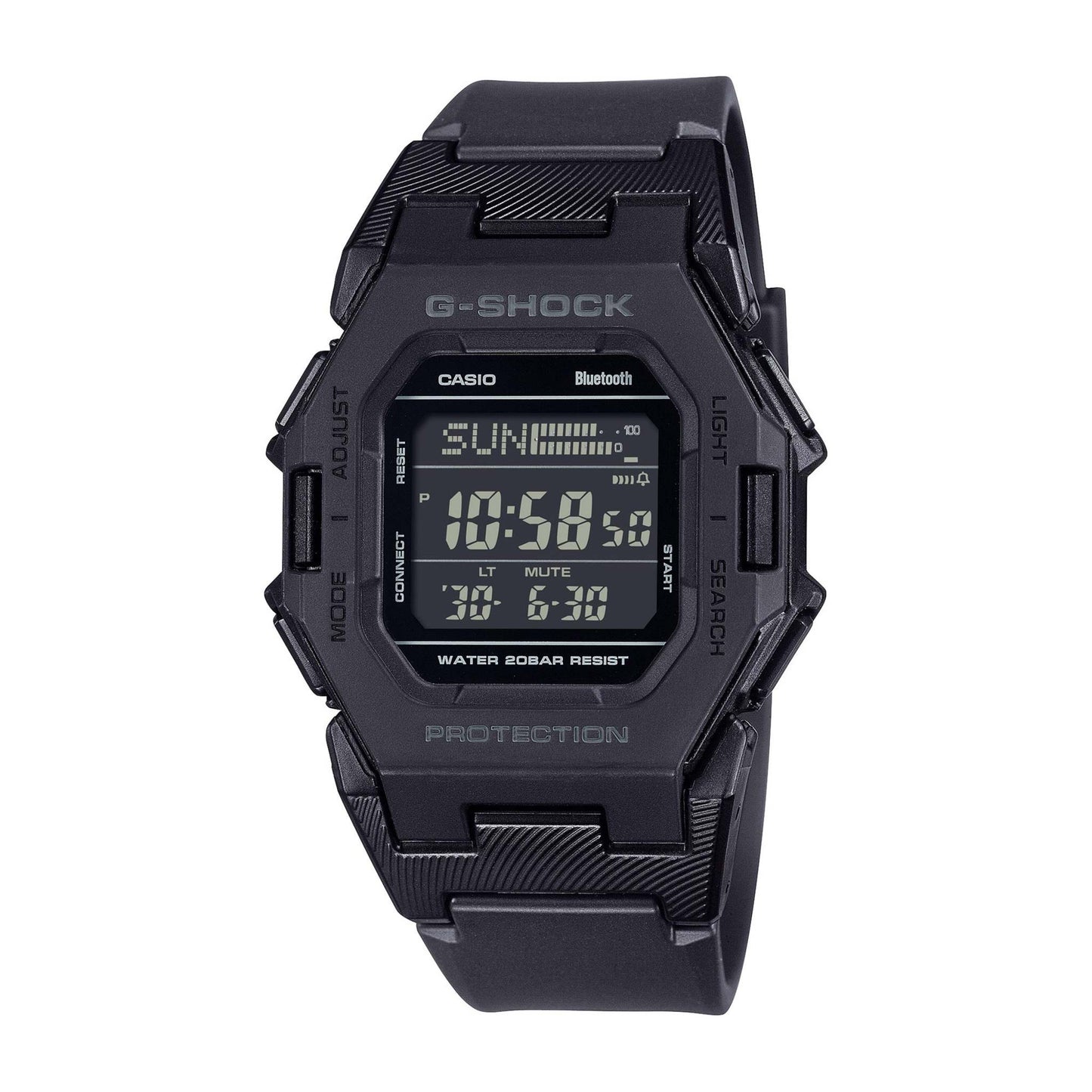 MEN'S GD-B500 RESIN SQUARE DIGITAL SMARTPHONE LINK WATCH