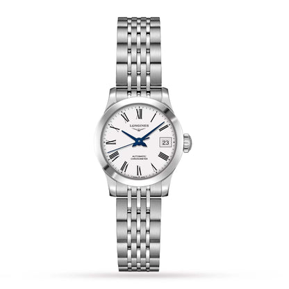 LADIES' RECORD AUTOMATIC CHRONOMETER STAINLESS STEEL WATCH