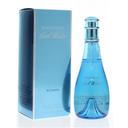 DAVIDOFF COOL WATER EAU DE TOILETTE, 3.4OZ