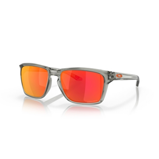 SYLAS UNISEX NON-POLAR SUNGLASSES, GREY INK FRAME/RUBY LENS