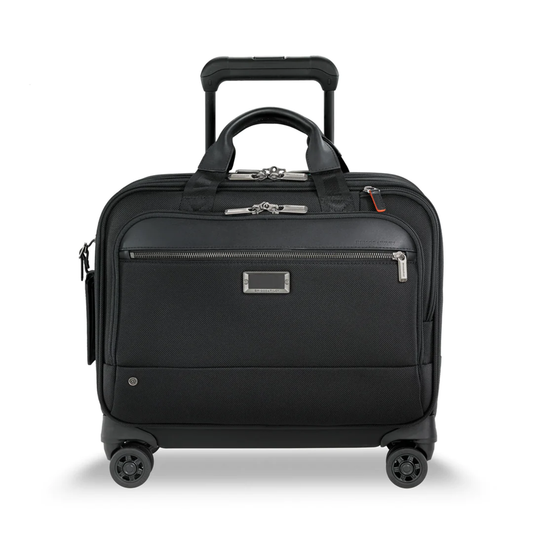 BRIGGS & RILEY @WORK MEDIUM SPINNER BRIEF - BLACK