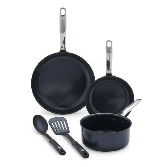 CHATHAM 5PC CERAMIC NONSTICK COOKWARE SET