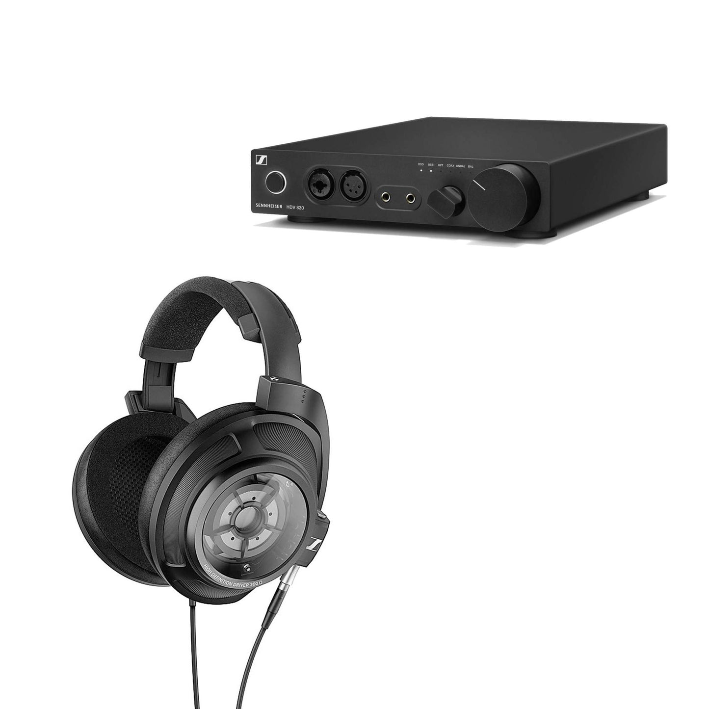 HD 820 WIRED AUDIOPHILE OVER-THE-EAR HEADPHONES W/ HDV 820 HEADPHONES AMPLIFER