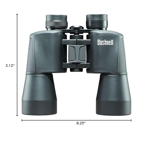 Bushnell Powerview 12x50 Wide Angle Binocular, Black