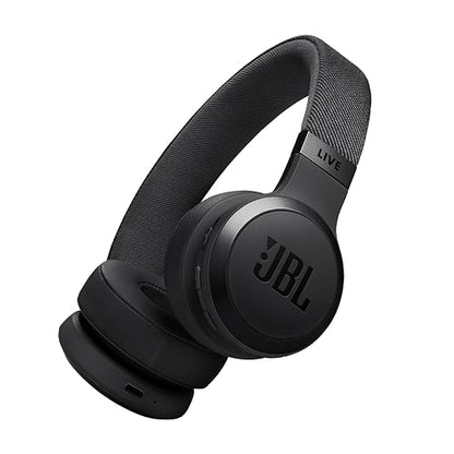 JBL Live 670NC - Wireless On-Ear Headphones with Adaptive Noise Cancelling with Smart Ambient, Up to 65H Battery Life with Speed Charge, Lightweight, Comfortable and Foldable Design