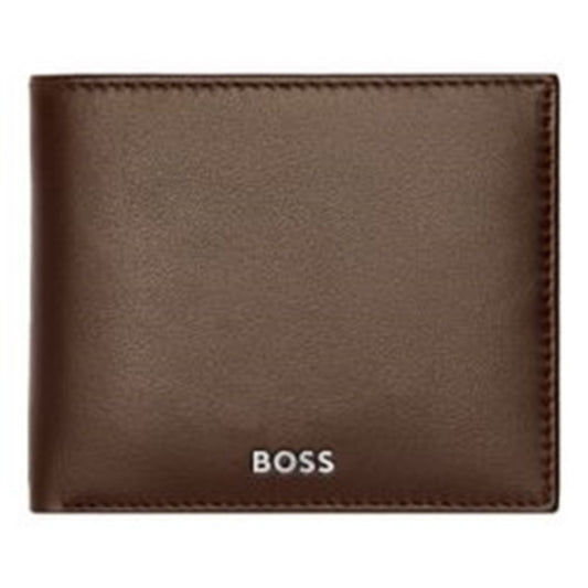 WALLET CLASSIC SMOOTH BROWN, BROWN