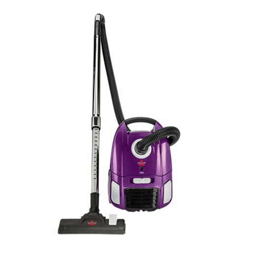 ZING BAGGED CANISTER VACUUM W/ MULTI-LEVEL FILTRATION SYSTEM