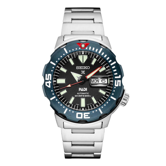 MEN'S PROSPEX PADI SPECIAL EDITION DIVER SS WATCH, DIAL