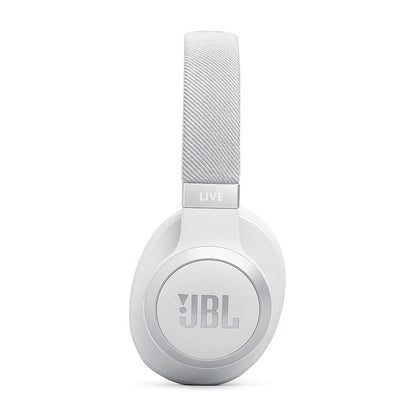 JBL - Live 770NC Wireless Over-Ear Headphones with True Adaptive Noise Cancelling - 2024 - White