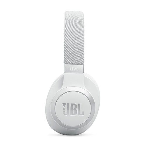 JBL - Live 770NC Wireless Over-Ear Headphones with True Adaptive Noise Cancelling - 2024 - White