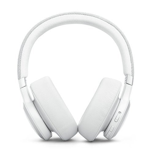 JBL - Live 770NC Wireless Over-Ear Headphones with True Adaptive Noise Cancelling - 2024 - White