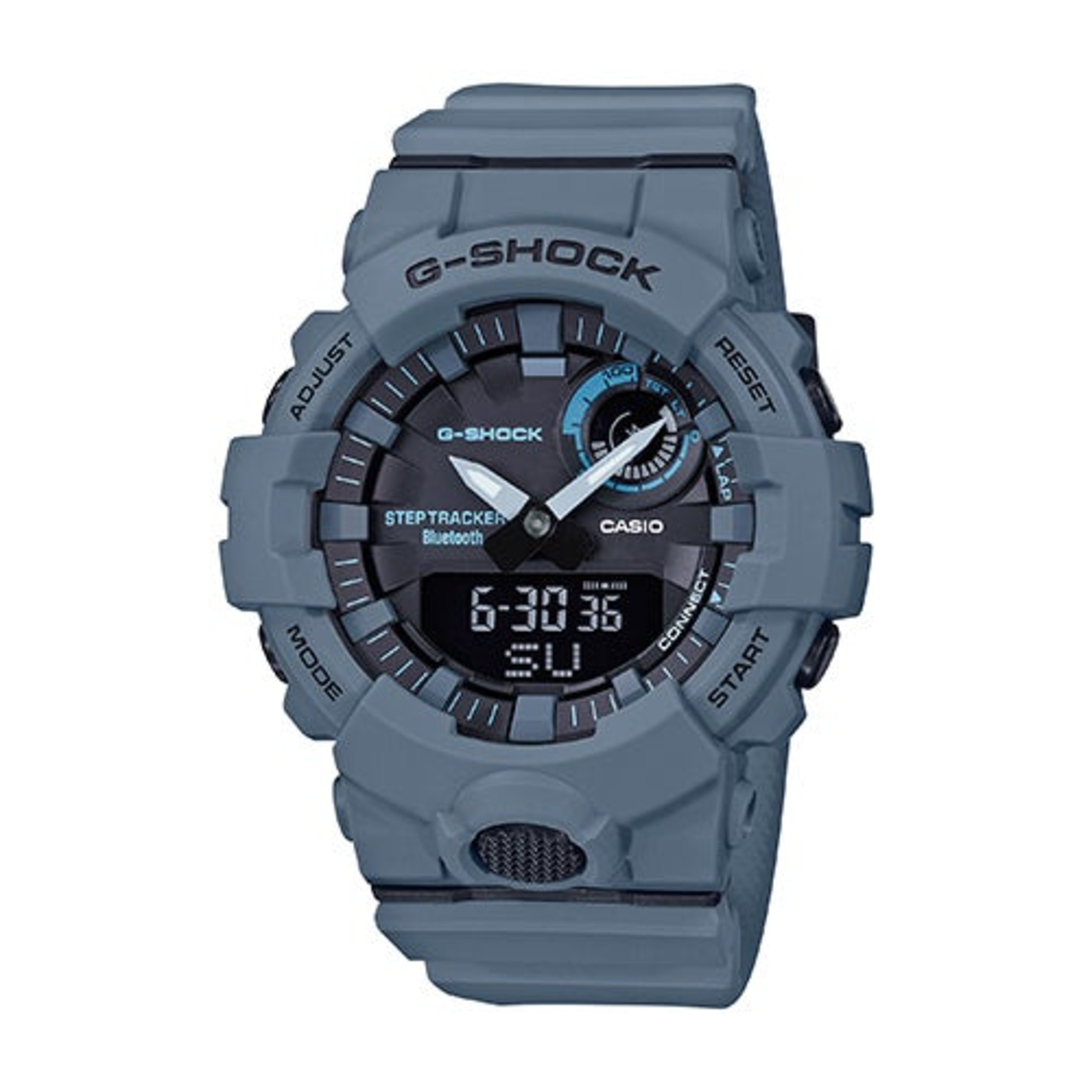 MENS POWER TRAINER BLUETOOTH ANA/DIGI WATCH GRAY BLUE