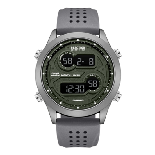 MEN'S DIGITAL WATCH, GREY, STANDARD