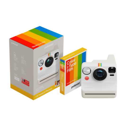POLAROID NOW GENERATION 3 I-TYPE INSTANT CAMERA + FILM BUNDLE