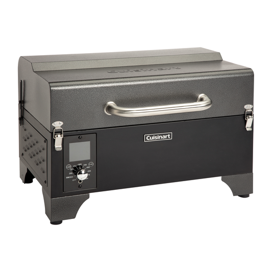PORTABLE WOOD PELELT GRILL