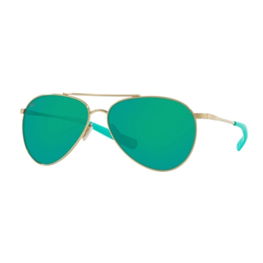 PIPER MEN'S SUNGLASSES POLARIZED, SHINY GOLD, MEDIUM