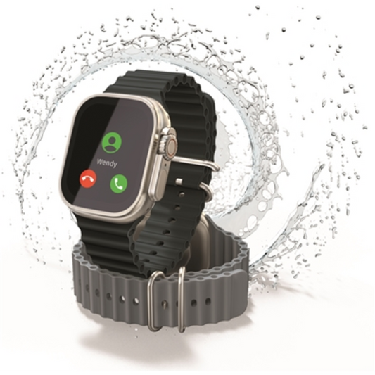 SMART WATCH ULTRA, BLACK AND GREY