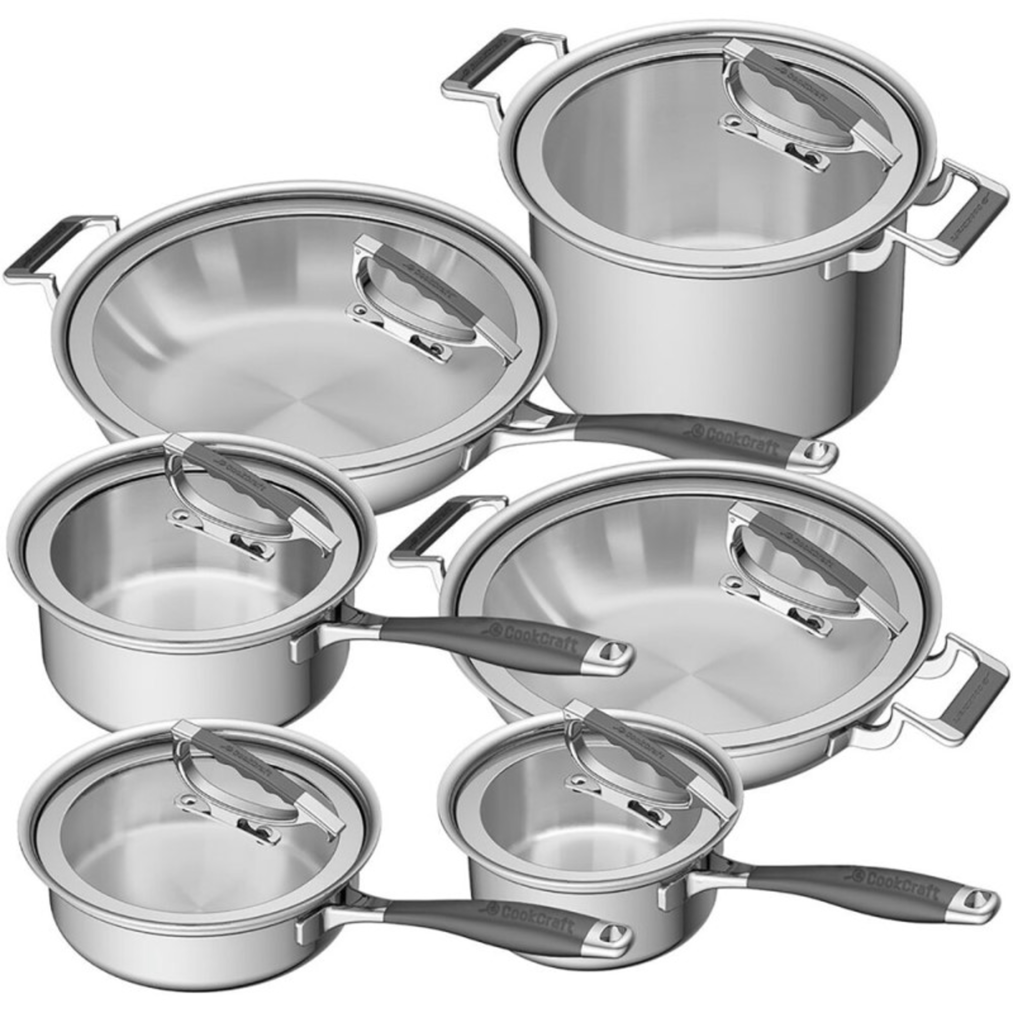 GRAND COLLECTION COOKWARE SET - (12 PIECE) – DYNASTY REWARDS STORE