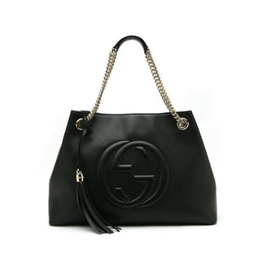 Soho Shoulder Handbag, Black