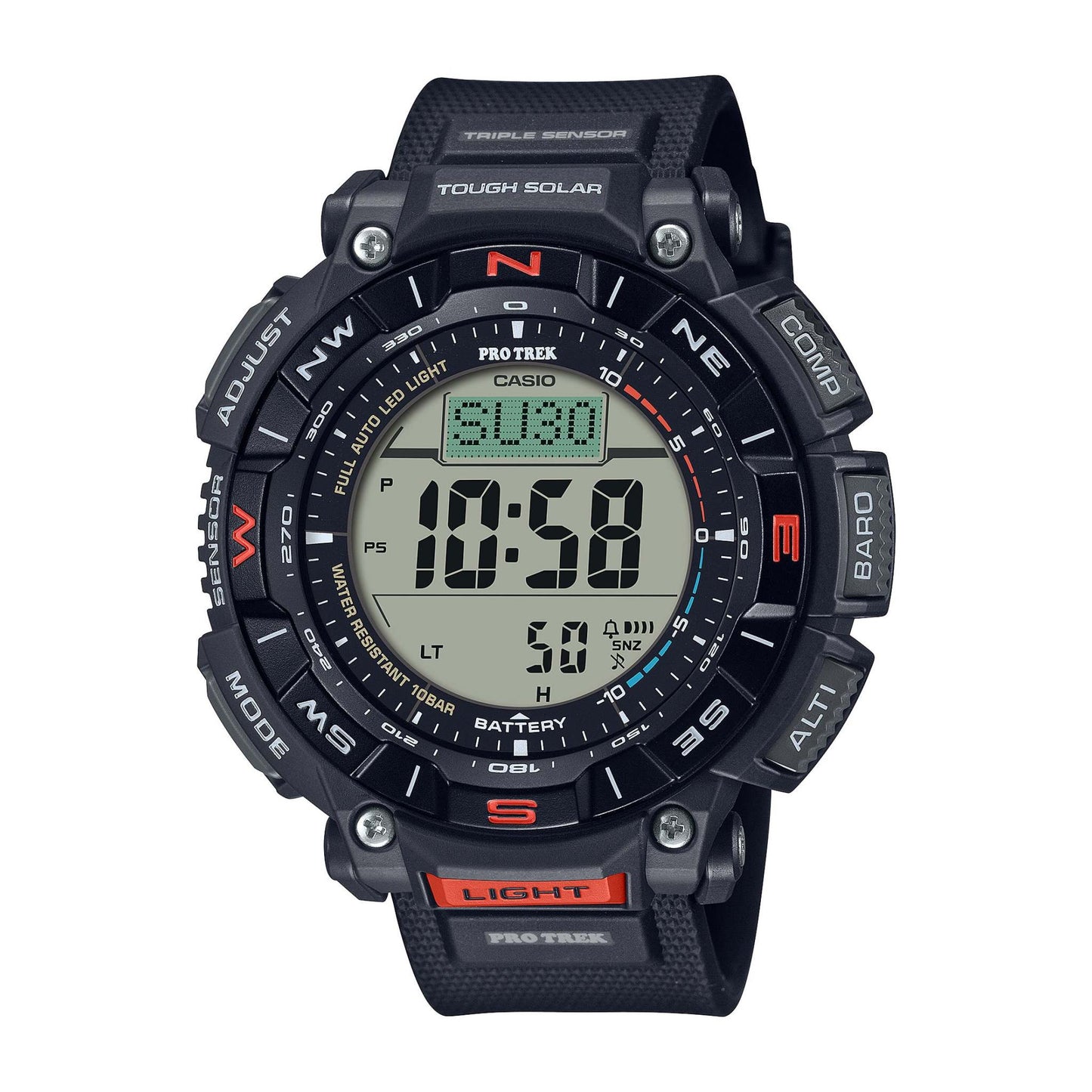 PRO TREK TRIPLE SENSOR DIGITAL BIOMASS PLASTIC WATCH