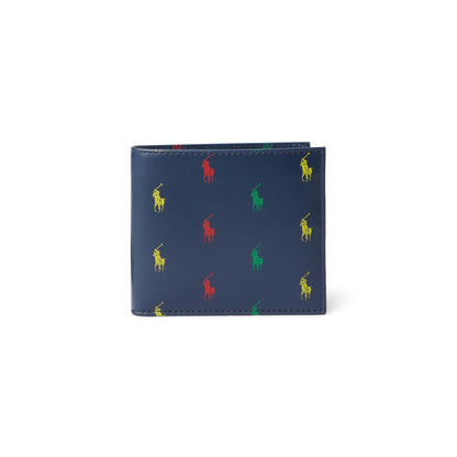 ALLOVER PONY LEATHER BILLFOLD WALLET