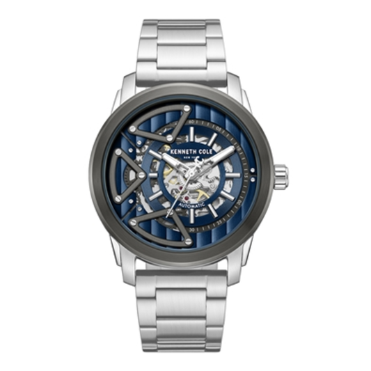 AUTOMATIC WATCH, SILVER, MENS STANDARD
