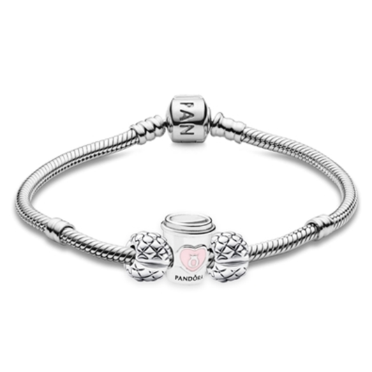 NOT UNTIL I'VE HAD MY COFFEE BRACELET, 7.9"
