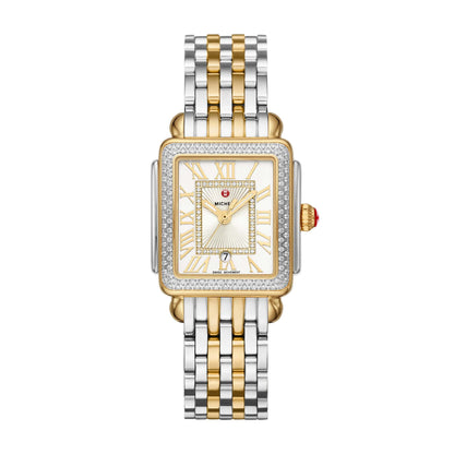 LADIES DECO MADISON MID TWO-TONE DIAMOND WATCH 148 DIAMONDS