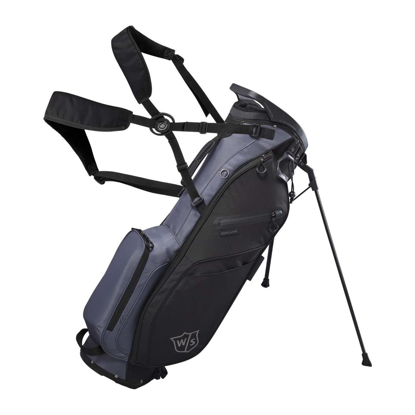 EXO LITE STAND GOLF BAG BLACK/CHARCOAL
