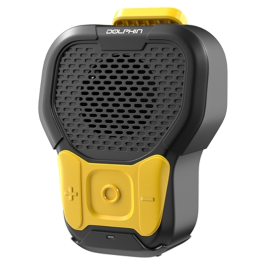 WATERPROOF CLIP SPEAKER, YELLOW