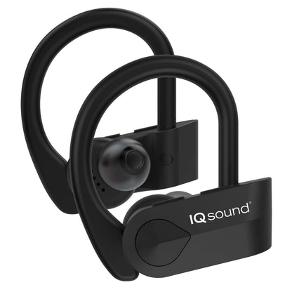 TRUE WIRELESS BLUETOOTH SPORT EARBUDS W/ CHARGING CASE BLUE