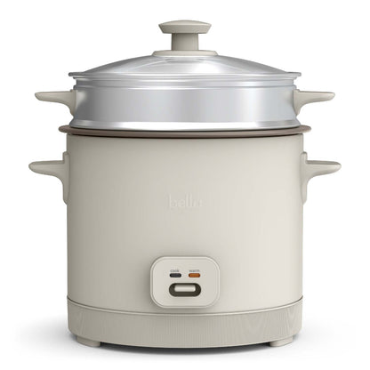 16 CUP RICE COOKER W/ STEAMER OATMILK