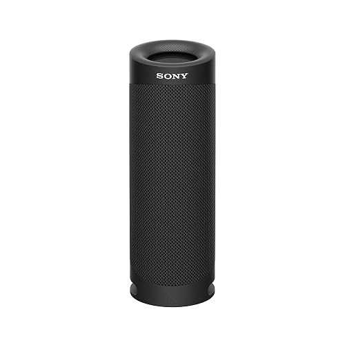 Sony SRS-XB23 - Super-Portable, Powerful and Durable, Waterproof, Wireless Bluetooth Speaker with Extra BASS – Black