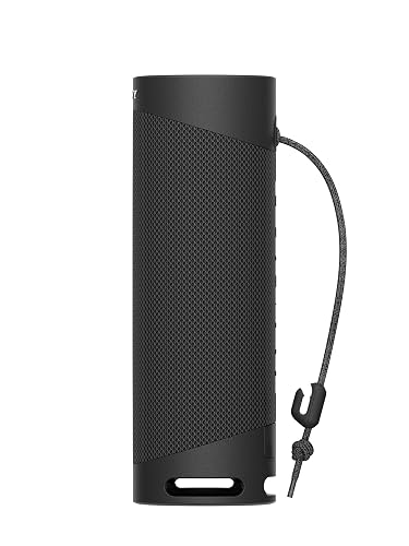 Sony SRS-XB23 - Super-Portable, Powerful and Durable, Waterproof, Wireless Bluetooth Speaker with Extra BASS – Black