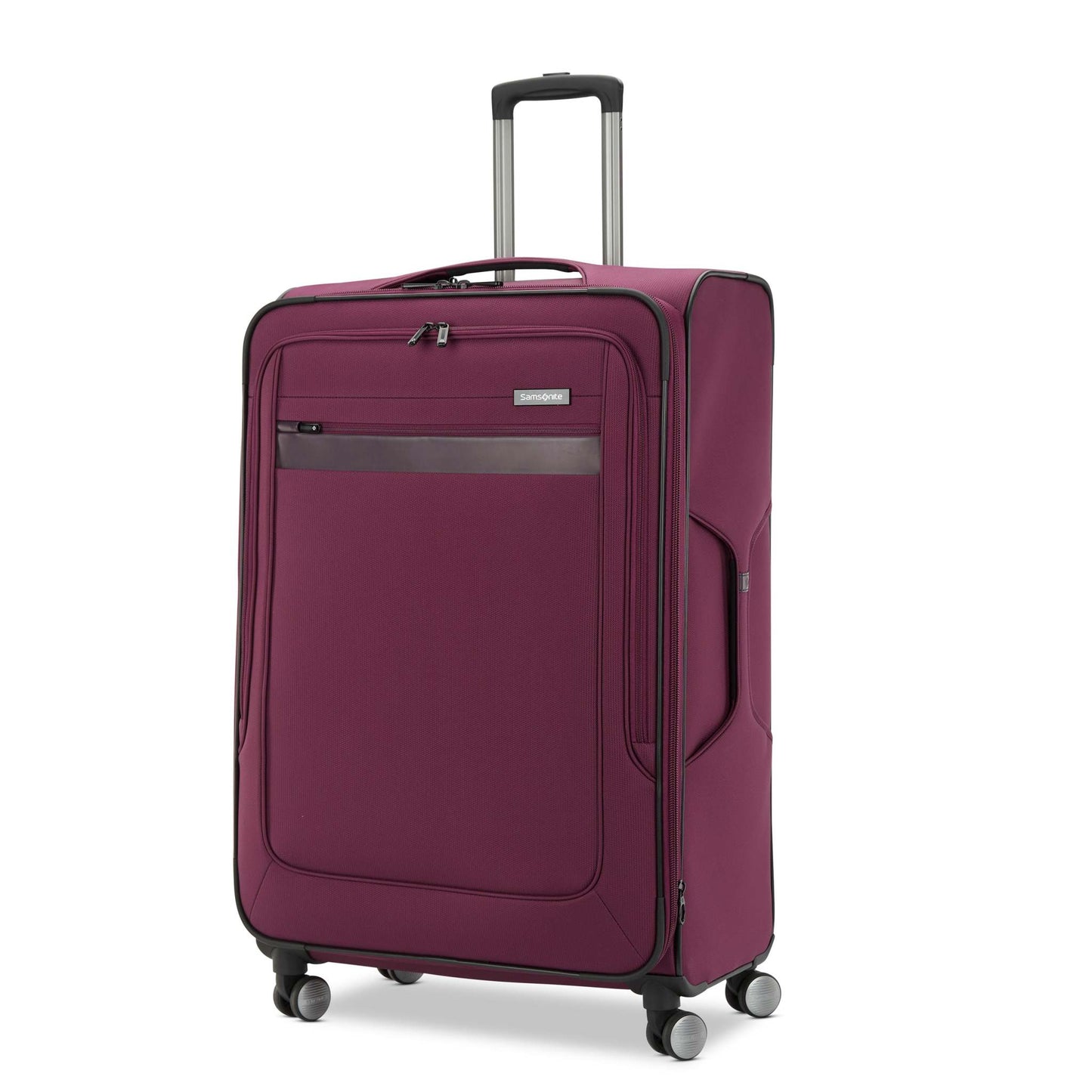 ASCELLA 3 SOFTSIDE LARGE SPINNER LIGHT PLUM