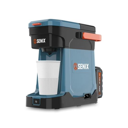 20V HYBRID COFFEE MAKER, BATTERY  AND  2A CHARGER