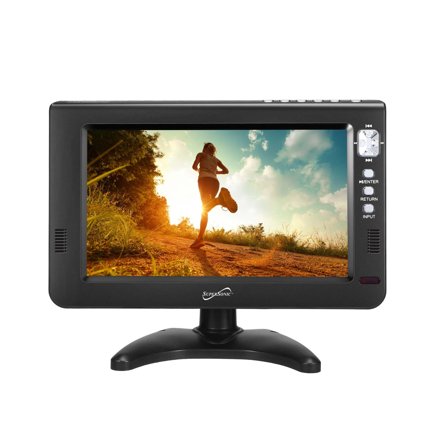 9" PORTABLE DIGITAL LCD TV W/ USB & SD INPUTS