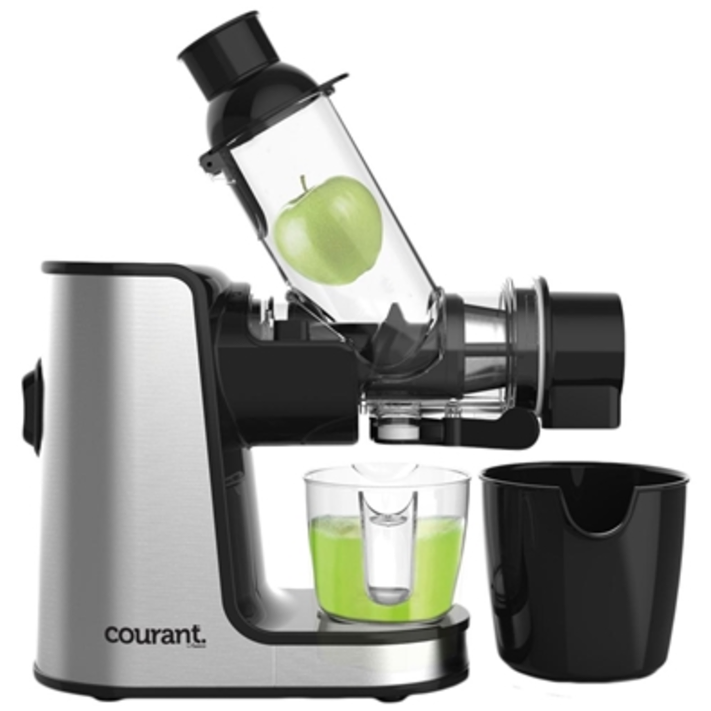 COURANT HORIZONTAL SLOW JUICER, STAINLESS STEEL