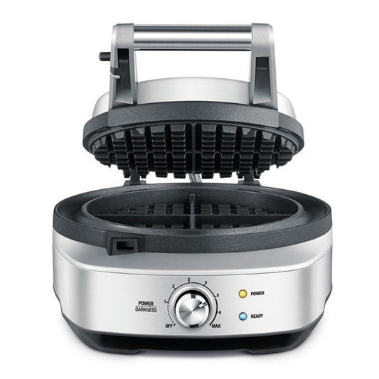 BREVILLE THE NO-MESS WAFFLE - BRUSHED STAINLESS STEEL