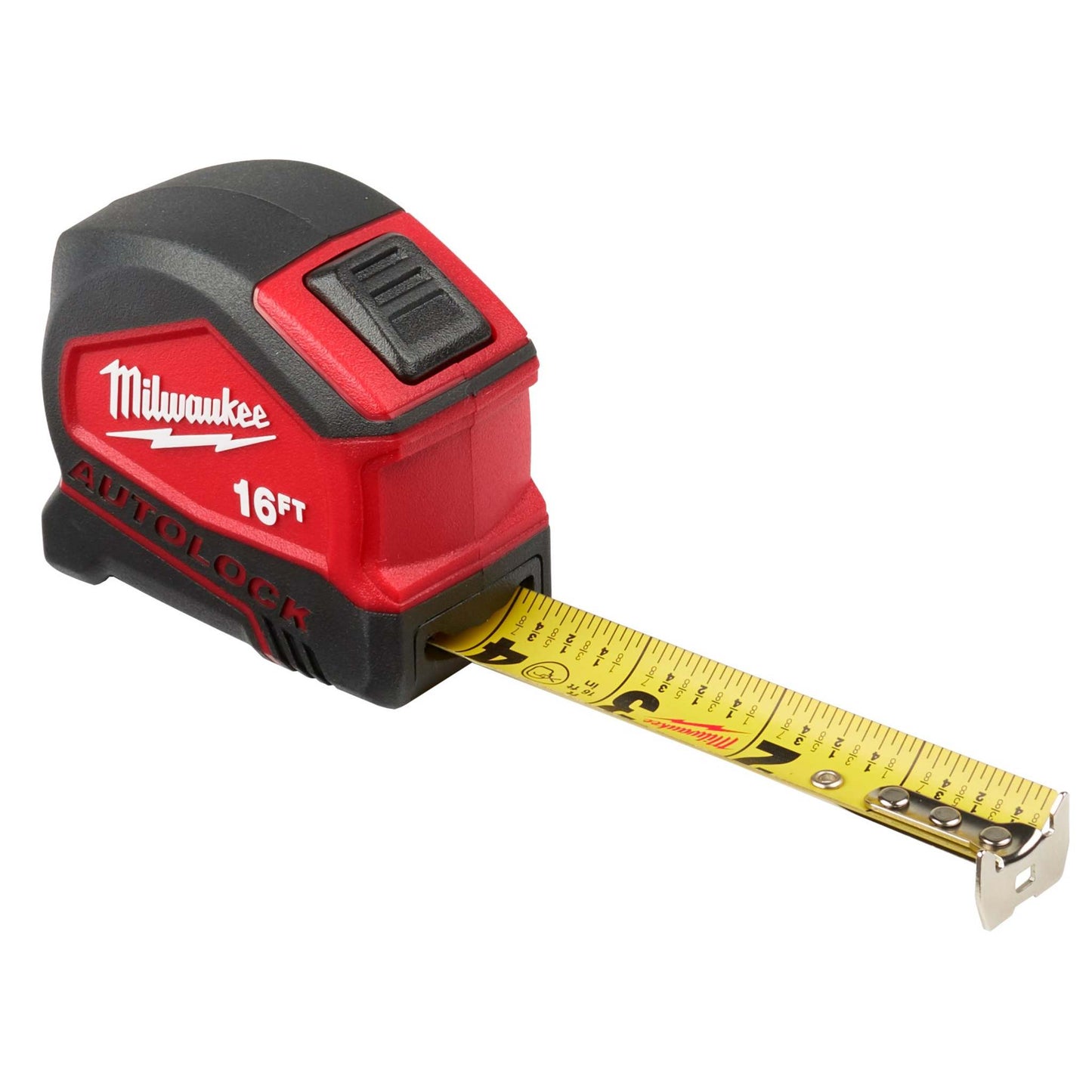 5 M/16 FT COMPACT AUTO LOCK TAPE MEASURE