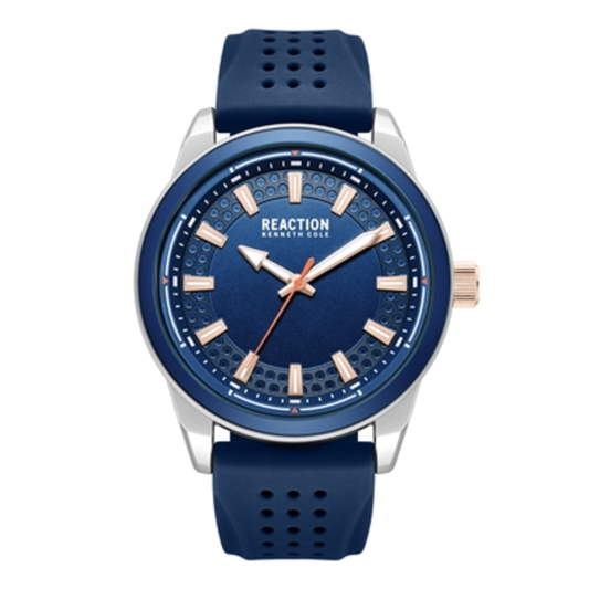 MEN'S QUARTZ WATCH, BLUE, STANDARD