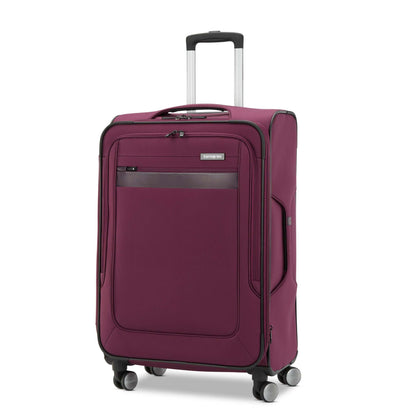 ASCELLA 3 SOFTSIDE MEDIUM SPINNER LIGHT PLUM