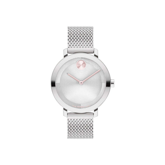 LADIES' BOLD EVOLUTION 2 STAINLESS STEEL MESH WATCH