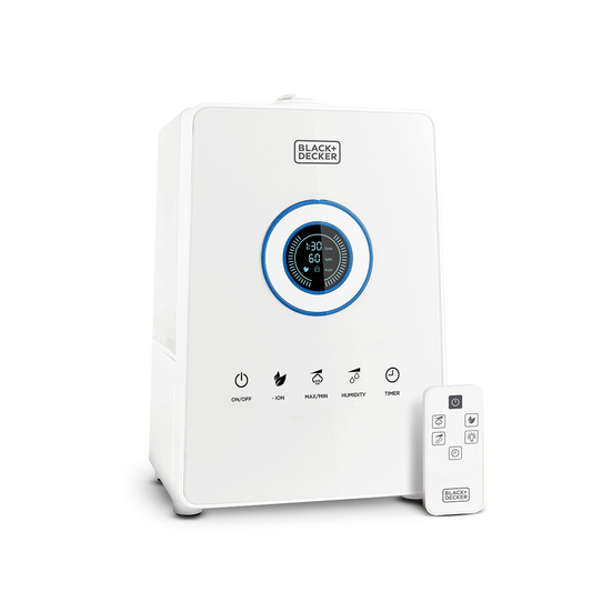 BLACK+DECKER 5.5L ULTRASONIC HUMIDIFIER REMOTE CONTROL - WHITE