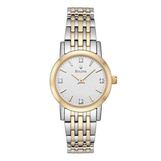 WOMENS CLASSIC TWO-TONE DIAMOND WATCH