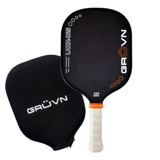 LAZR-16S PICKLEBALL PADDLE, BLUE/ORANGE, 15.9"