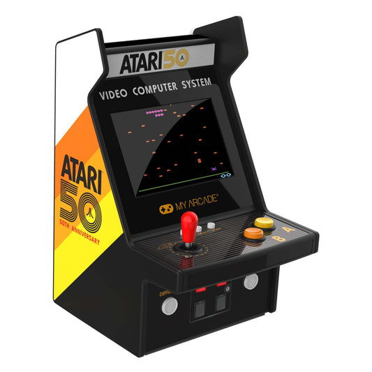 ATARI MICRO PLAYER PRO 6.8" PORTABLE RETRO ARCADE W/ 100 GAMES